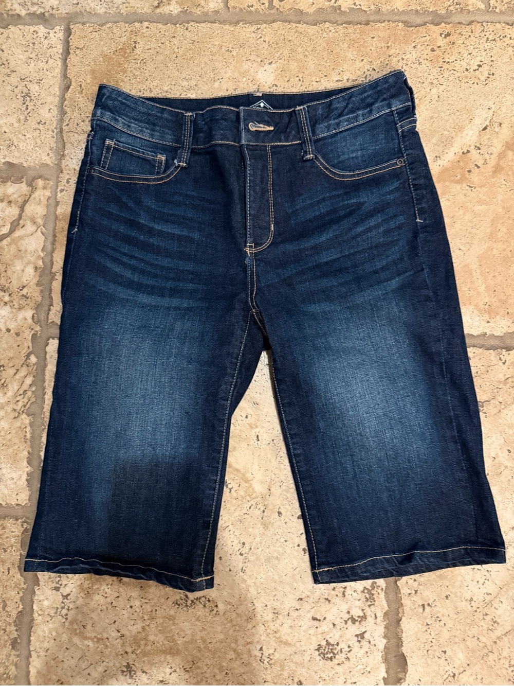 St. John's Bay women’s Dark Blue Denim Relaxed Shorts